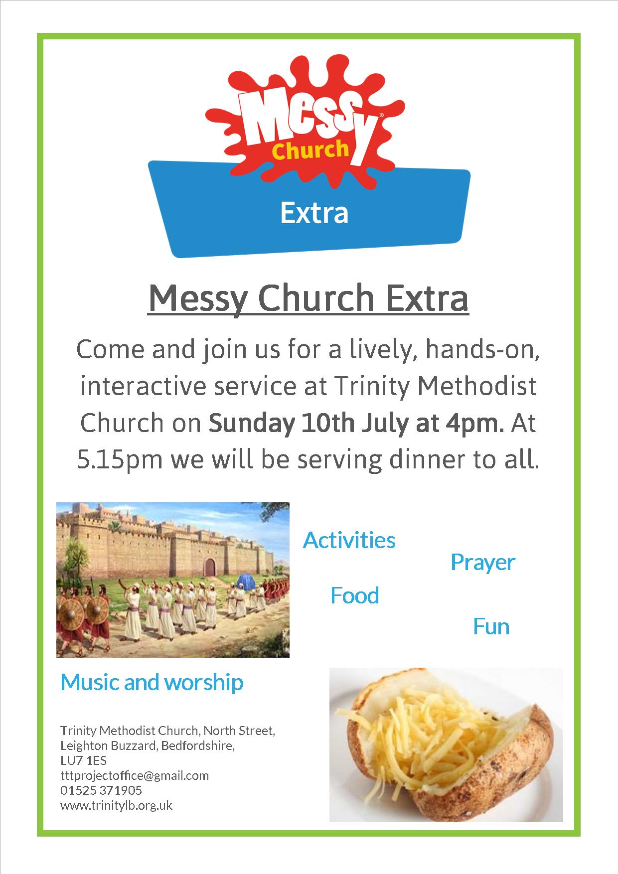 Messy church extra july